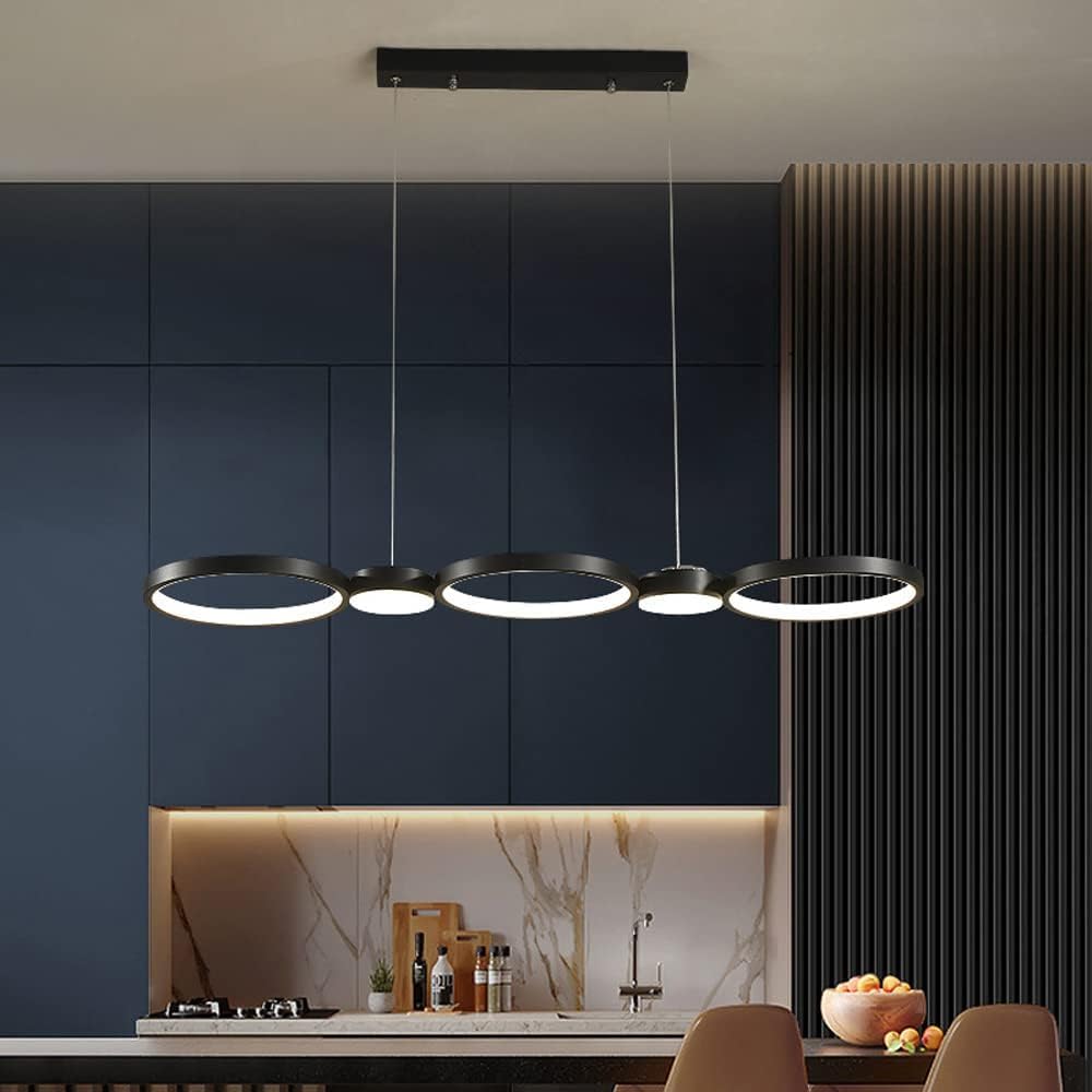 Éclairage de plafond pour îlot central et luminaire suspendu LED 40W variable
