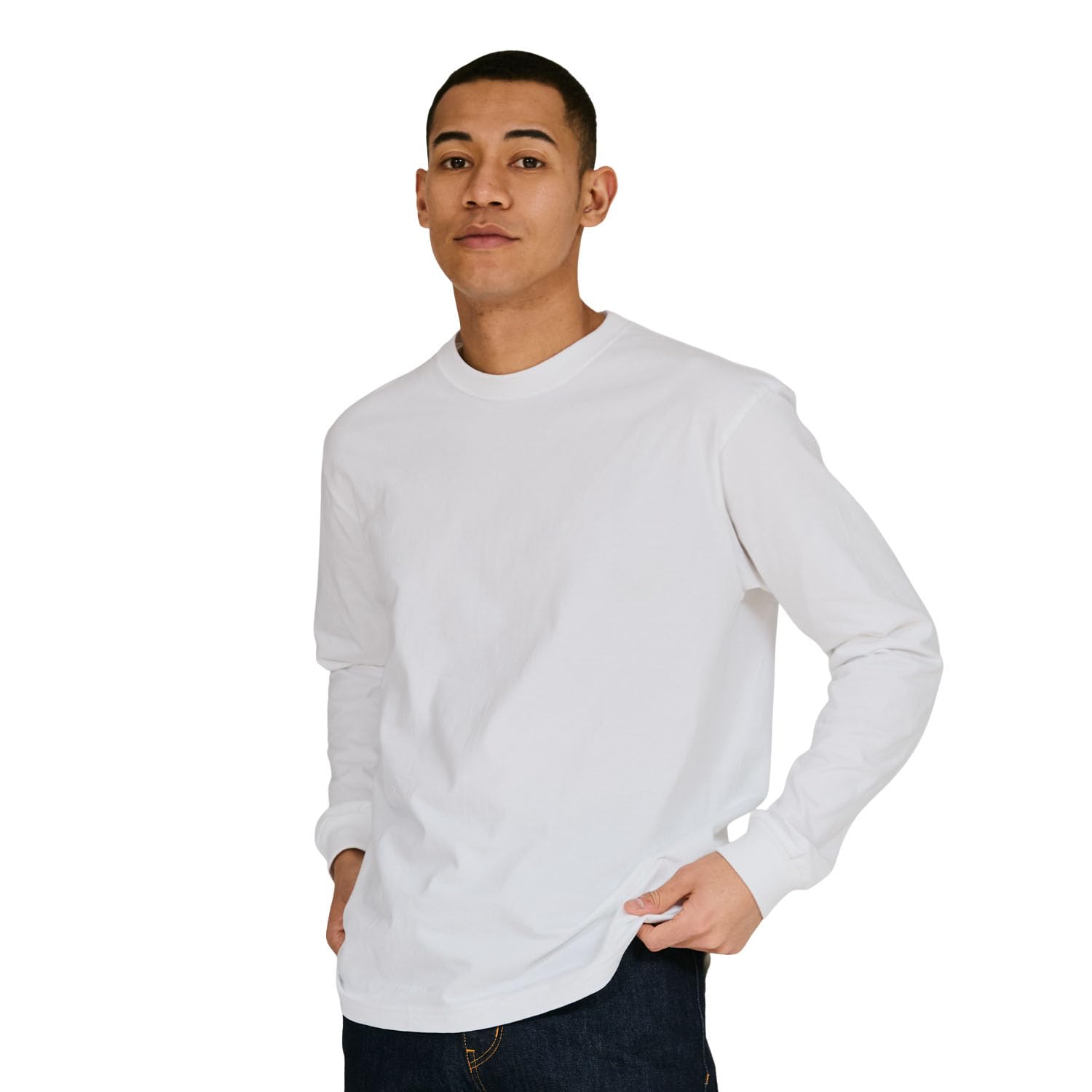ビーフィー 長袖 Tシャツ BEEFY-T 1枚組 綿100% 肉厚生地 ヘビーウェイトT H5186-010-L商品画像