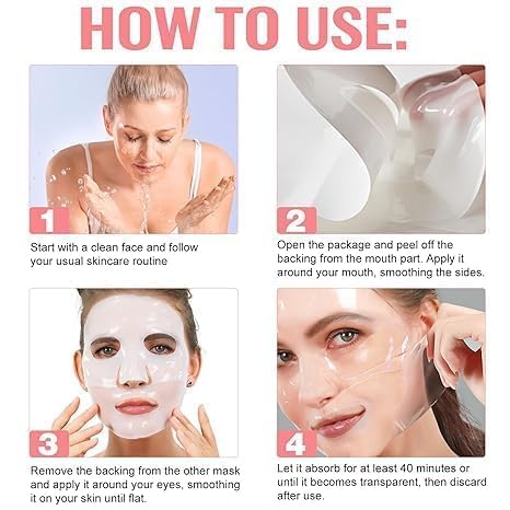 Venvintra Bio-Collagen Face Mask β Hydrating & Firming Sheet Mask for Glowing, Smooth & Youthful Skin 1