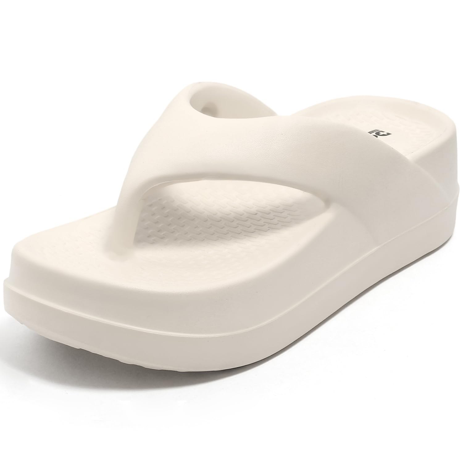 Women’s Thick Sole EVA Flip Flops | Soft Cushioned Cloud Comfort Slippers | Lightweight Anti-Slip Open Toe Casual Sandals for Indoor Outdoor Everyday Wear-image-32