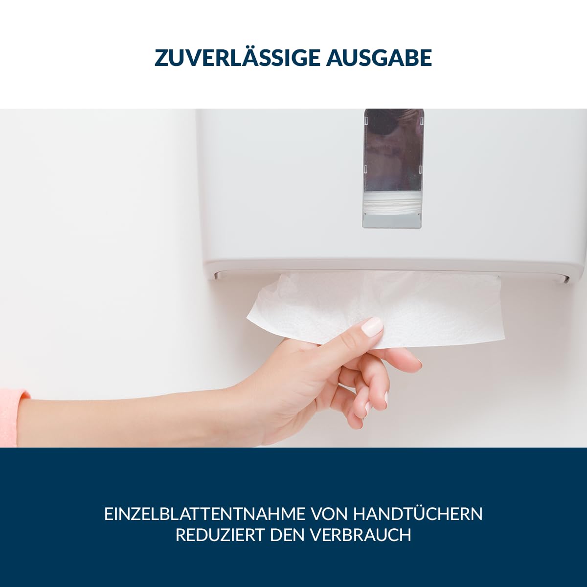 PAW - Papierhandtücher Take One Slim | 2-lagig H2 Falthandtücher für Zickzack Papierhandtuchspender | Einweghandtücher für Spender 20 cm x 22,5cm | 21 x 150 Stück - 3150 Handtücher