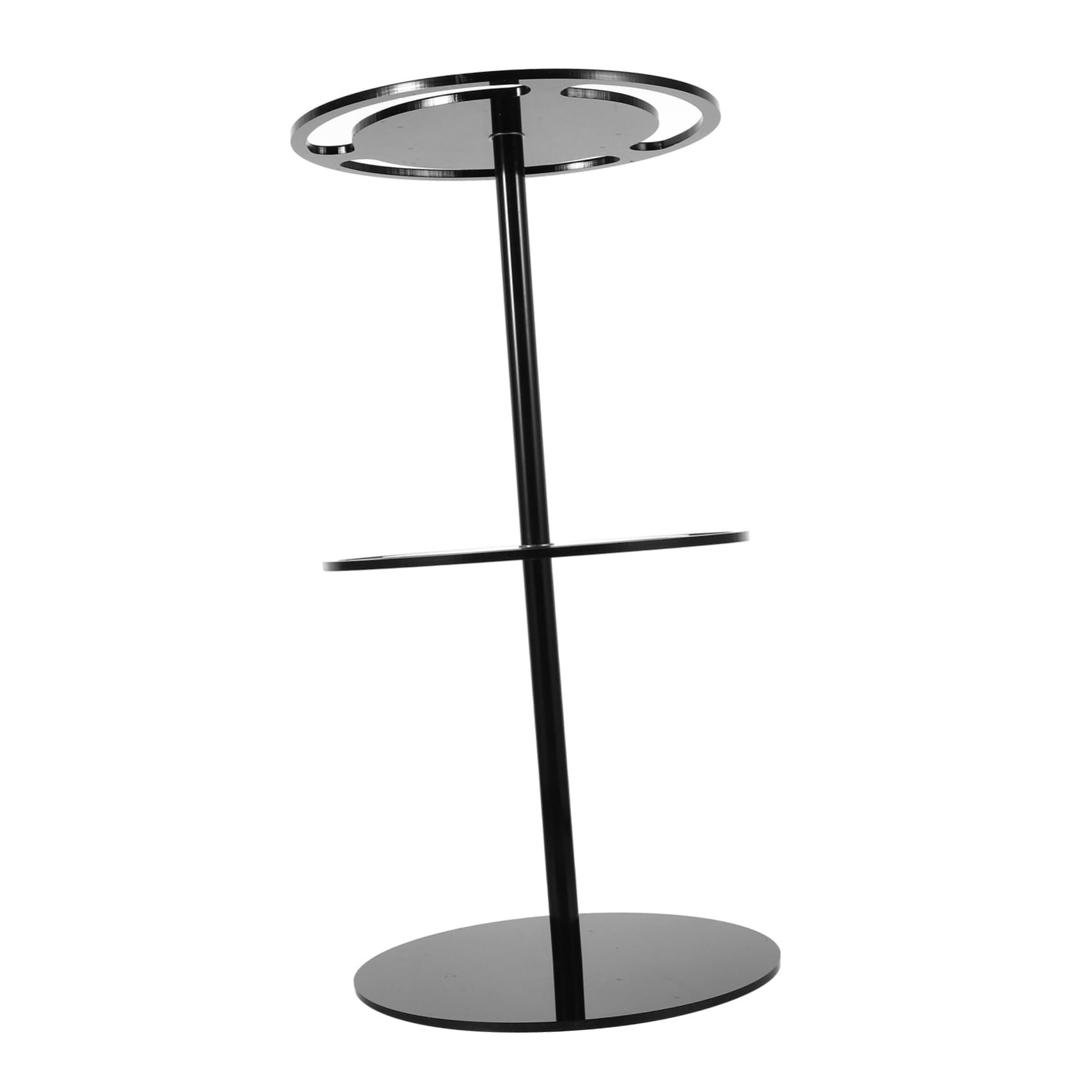 GALPADA Expositor De Gafas De Sol De Soporte De Acrílico Negro Expositor Giratorio para Gafas Organizador De Mesa para Uso Mostrador o Estante