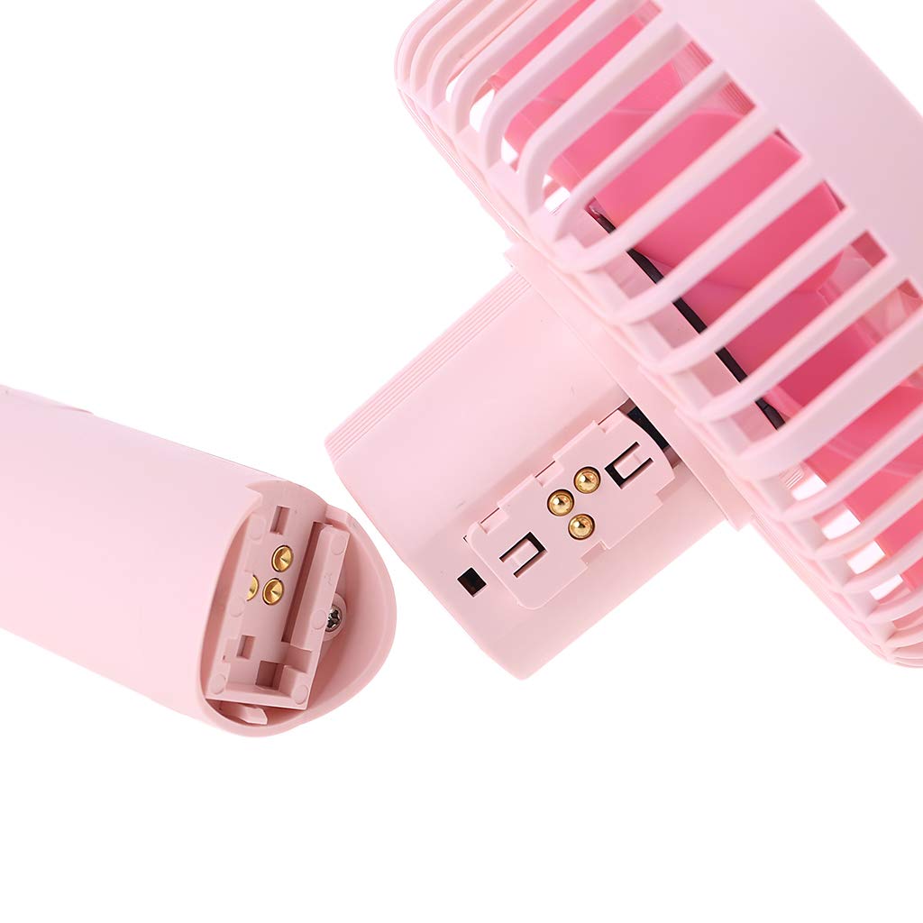 Ventilateur de refroidissement personnel d'extérieur à 3 vitesses - Portable - Outil de refroidissement USB - Cadeau d'été pour homme et femme