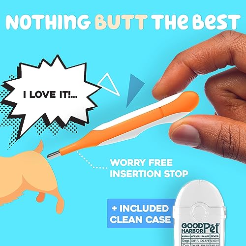 Good|Harbor GHP-RT-01 Goodharborpet-Onlytemp Ultra-Fast 10S Read, Ip55 Water Resistant - Precision Rectal Thermometer thumb #2