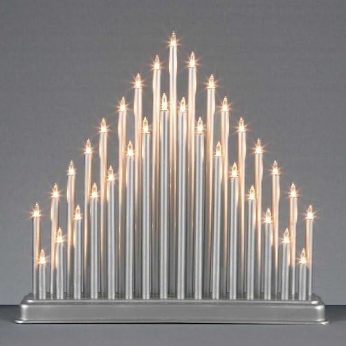 Premier 33 LIGHT SILVER CANDLE BRIDGE TOWER Amazon.co.uk