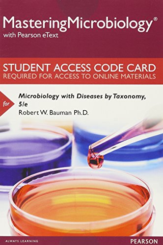Mastering Microbiology with Pearson Etext -- St... 0134402774 Book Cover