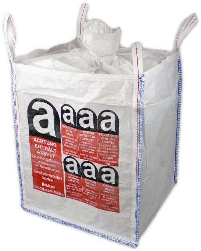 Preisvergleich Produktbild 10er Set, Big Bag Asbest, 90x90x110 cm