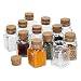 Produktbild MamboCat 12tlg. Gewürzgläserset mit Korkverschluss I Vierkantglas 150 ml I Wiederverwendbare Vorratsdose zur Aufbewahrung von Küchenkräutern & Gewürzen