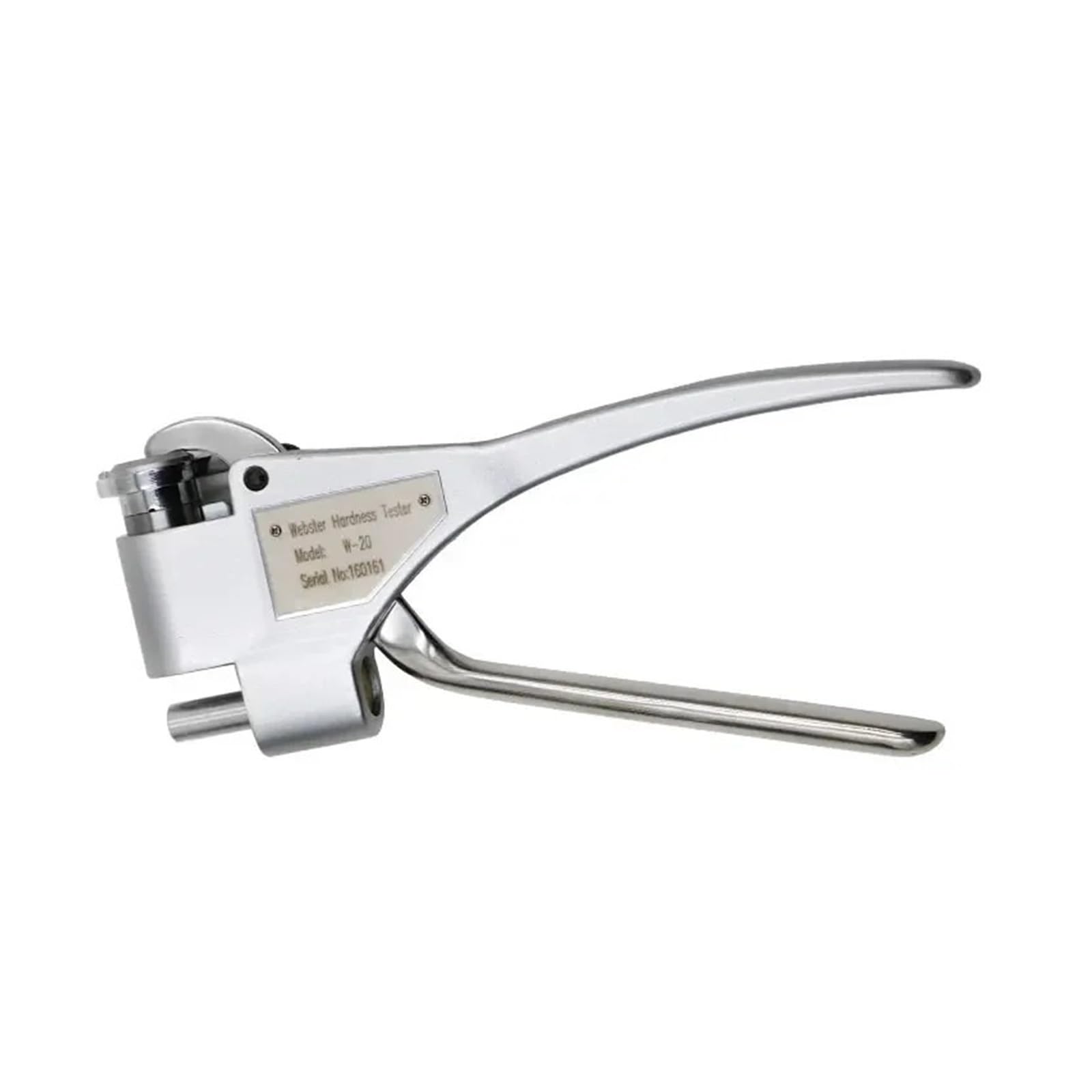 Probador de dureza portátil para metal, durómetro Webster para medir aleaciones de aluminio, 0,6-6 mm de grosor, herramienta de medición de dureza compacta y precisa