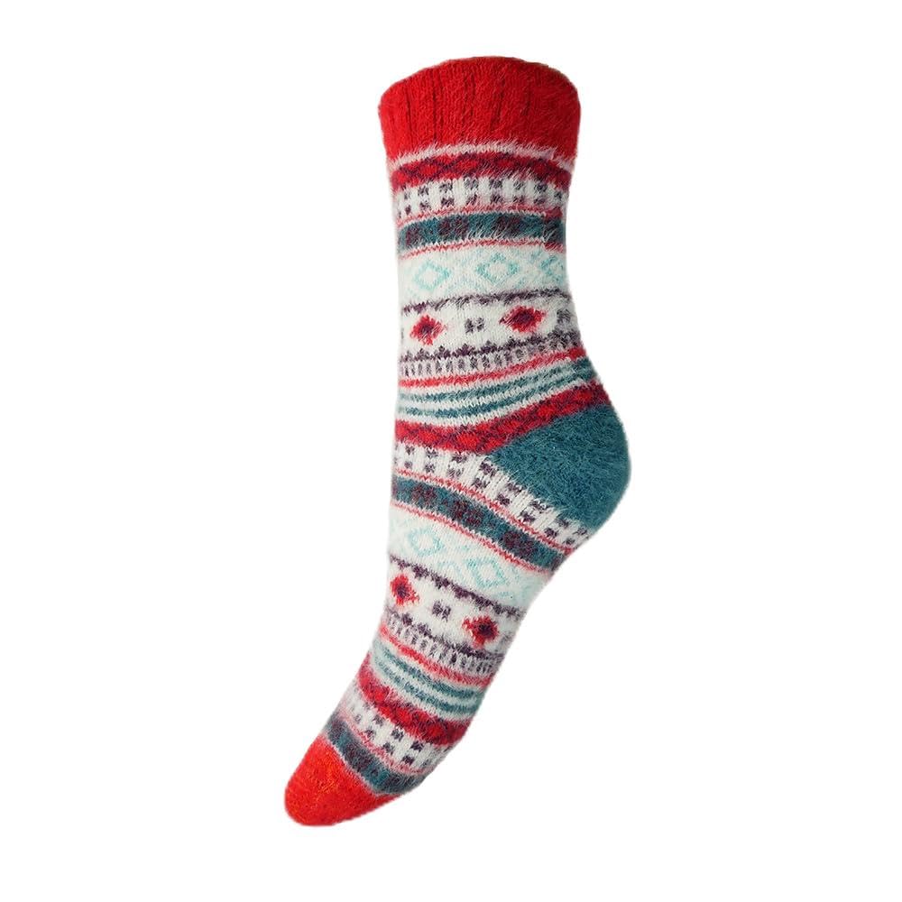 Ladies Wool Blend Socks Cosy Warm Soft Women's UK 4-7