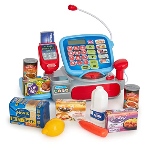 Casdon-Supermarket-Interactive-Toy-Shopping-Till-for-Children-Aged-3-Includes-Working-Calculator-Microphone-Scanner-More