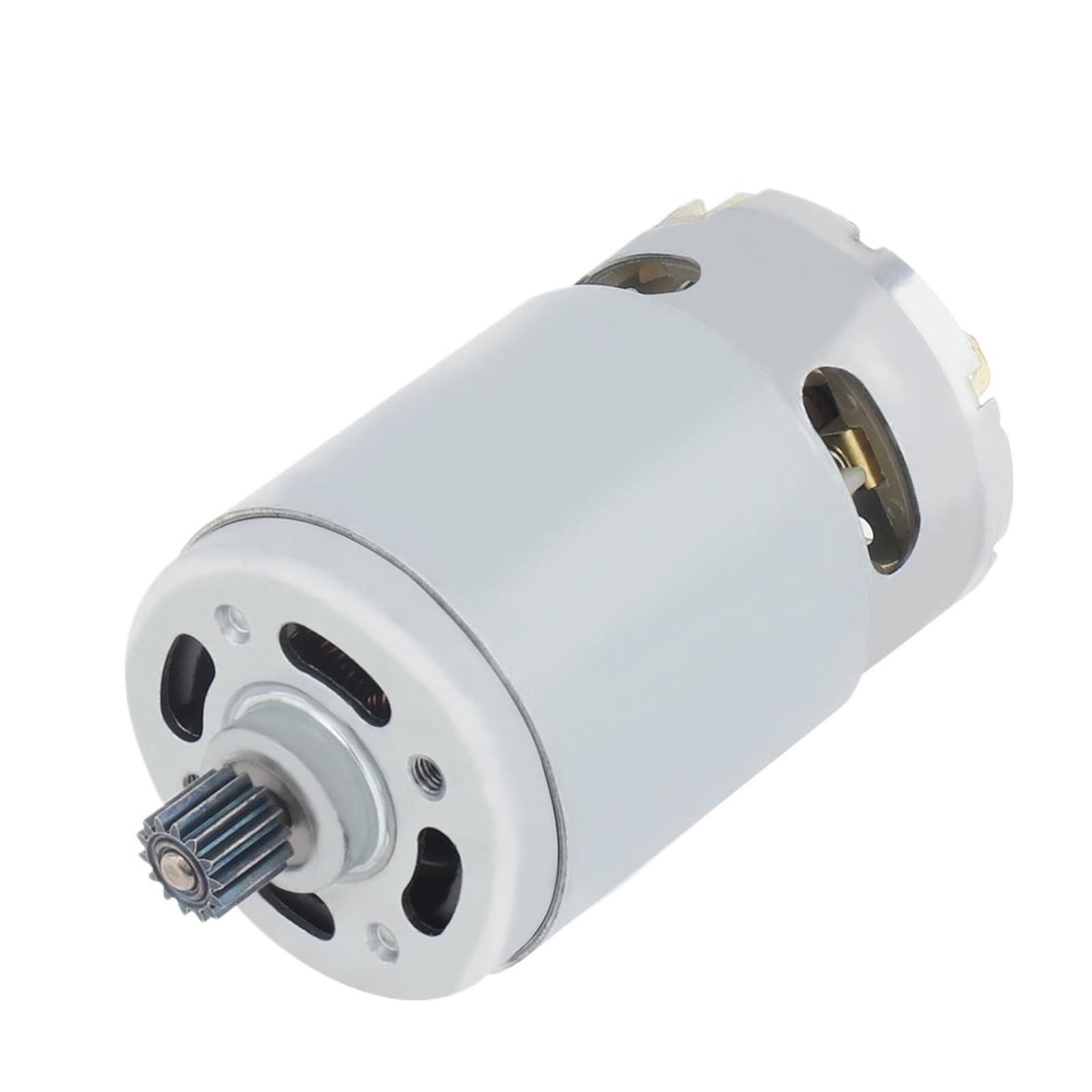 WENH RS550 DC Motor 9/11/12/13/14/15/16 Teeth 10.8-25V 25000RPM High Speed Replacement Micro Motor For Lithium Electric Drill Tools(12Teeth 8.6mm,18V)