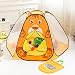DEBUG Kids Play Tent of Six-sided with Cartoon Lion Pattern Pop Up Tent