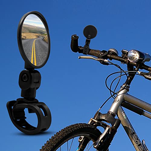 Ygmylandbb Bike Mirror, Bicycle Cycling Rear View Safe Mirrors, Wide Angle Bicycle Mirror, Acrylic Convex Mirror, 2 Pieces Left And Right-Sided Mirrors For Most Mountain Road Bike #TOP5