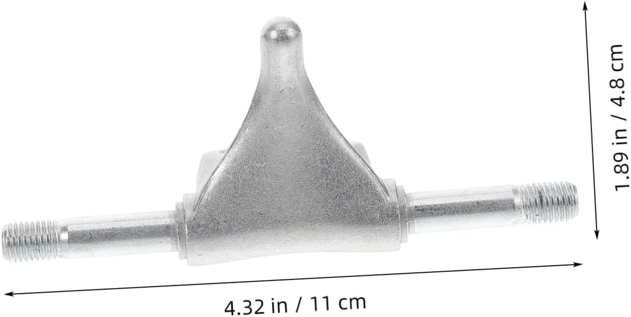 Enhanced Stability Roller Skates Aluminum Alloy Truck Parts Replacement Skate Plate for Skating