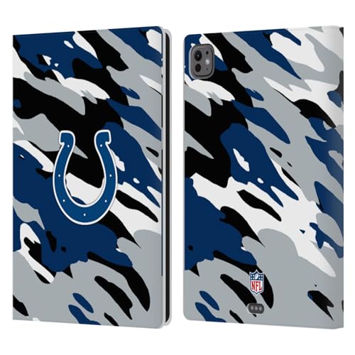 Étui portefeuille iPad Pro 11 M4 Colts NFL cuir protection