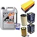 Produktbild Filter Set Inspektionspaket 5 Liter Liqui Moly Motoröl Top Tec 4200 5W-30 SCT Germany Kraftstofffilter Luftfilter Ölfilter