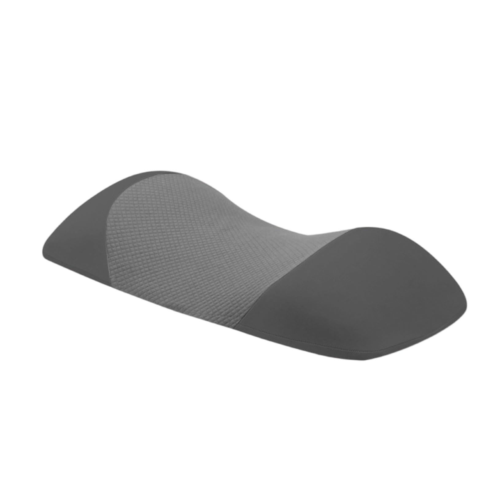 Carotoe Black And Gray Premium Memory Foam Lumbar Cushion For Prolonged Sitting Comfort In And Automotive Setting Seat Cushion Memory Foam Lumbar Pillow