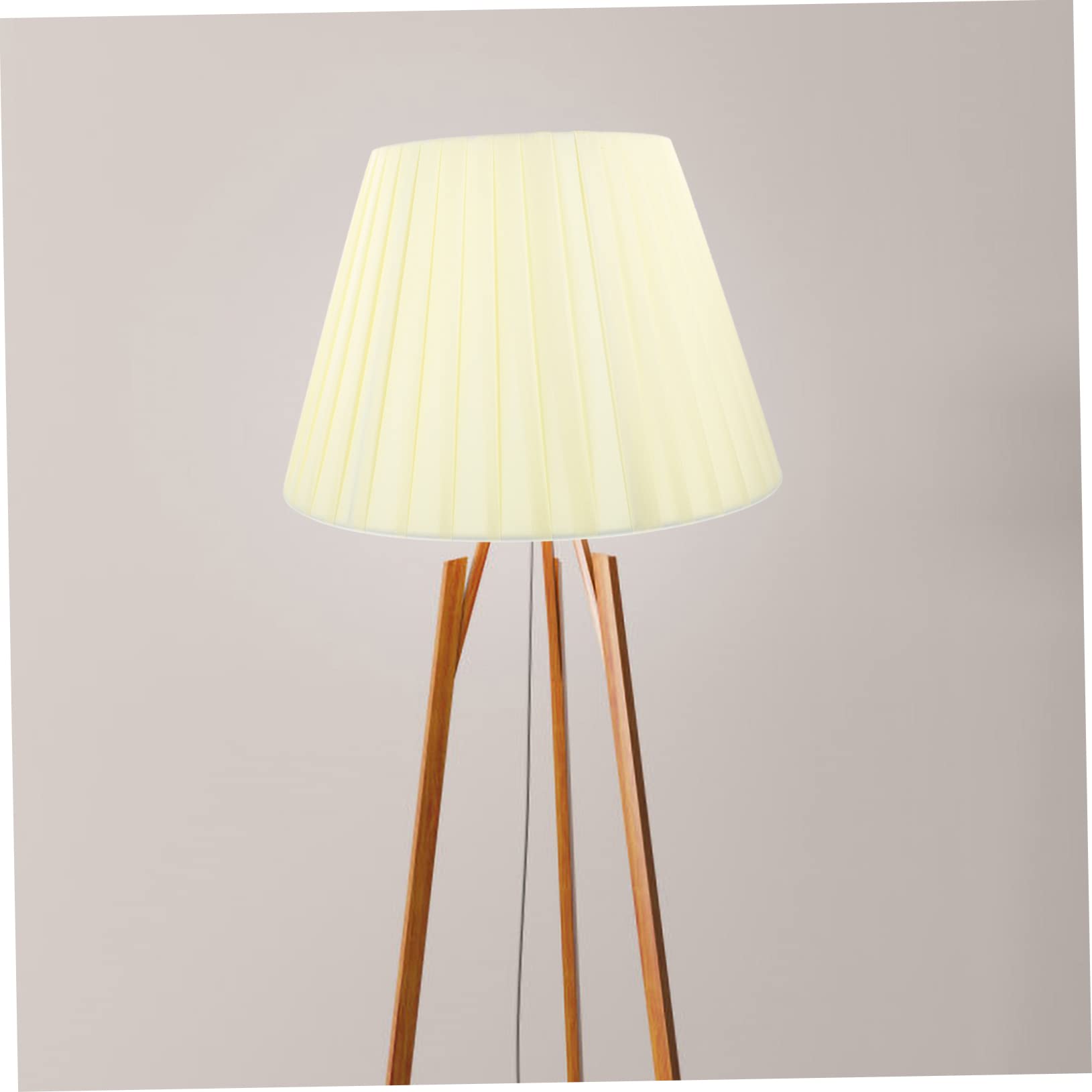 OSALADI Paralume Per Lampade Da Tavolo Tessuto Plissettato Coprilampada Leggero e Resistente Per Illuminazione Camera Da Letto e Salotto