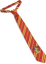 Funidelia | Harry Potter Gryffindor Official Tie for Boys and Girls Hogwarts, Wizards, Movies & Series - Colour: Maroon, Costume Accessory - License: 100% Official, burgundy, One size