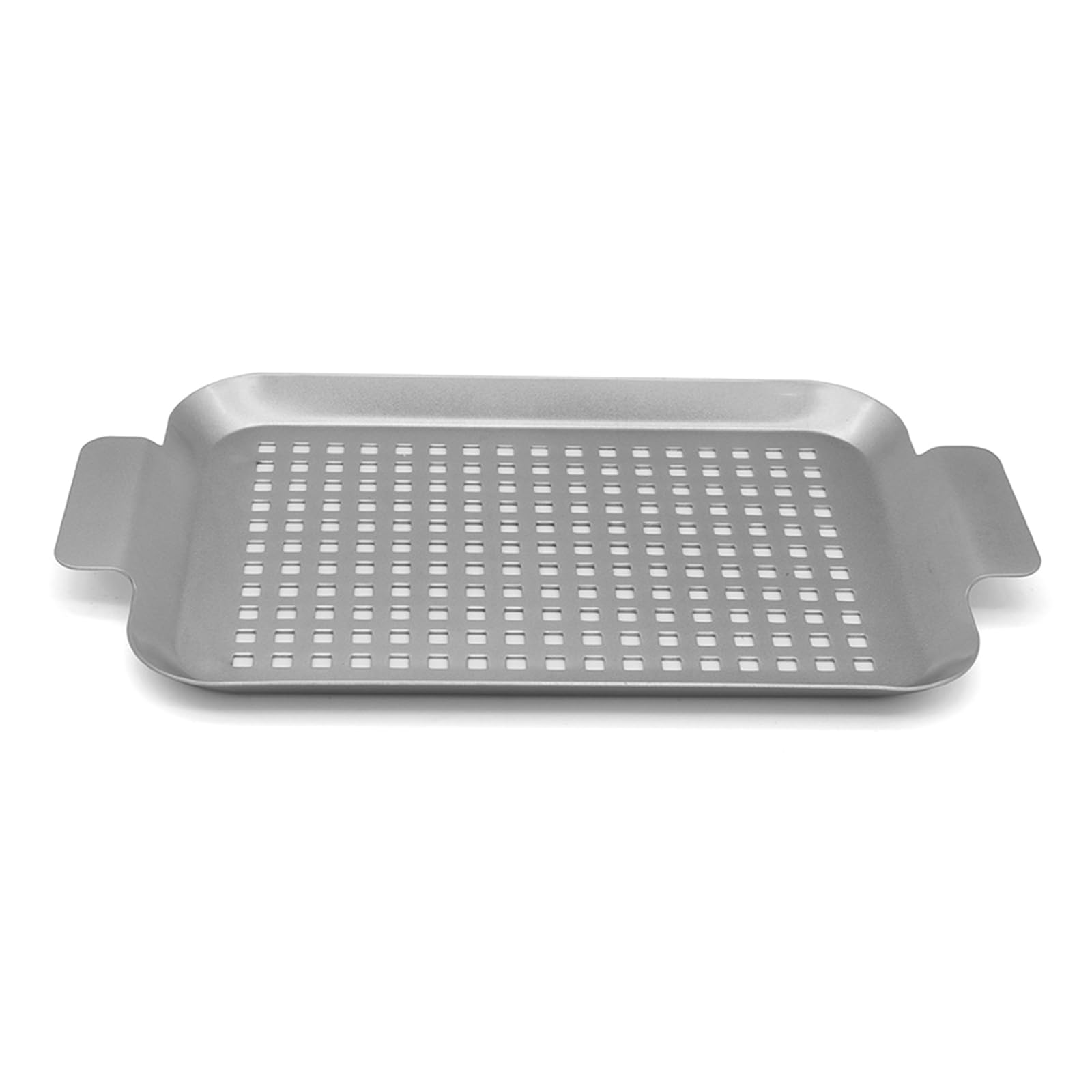 Zestaw nieprzywierających patelni do grilla, naczynie do pieczenia w piekarniku i taca na ciasteczka z uchwytem, idealne do gotowania warzyw, smażenia na świeżym powietrzu i grillowania z otworami dla