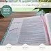 KJV Holy Bible, Note-taking Bible, Faux Leather Hardcover - King James Version, Feather Gray Floral Printed (KJV Note-taking Editions)