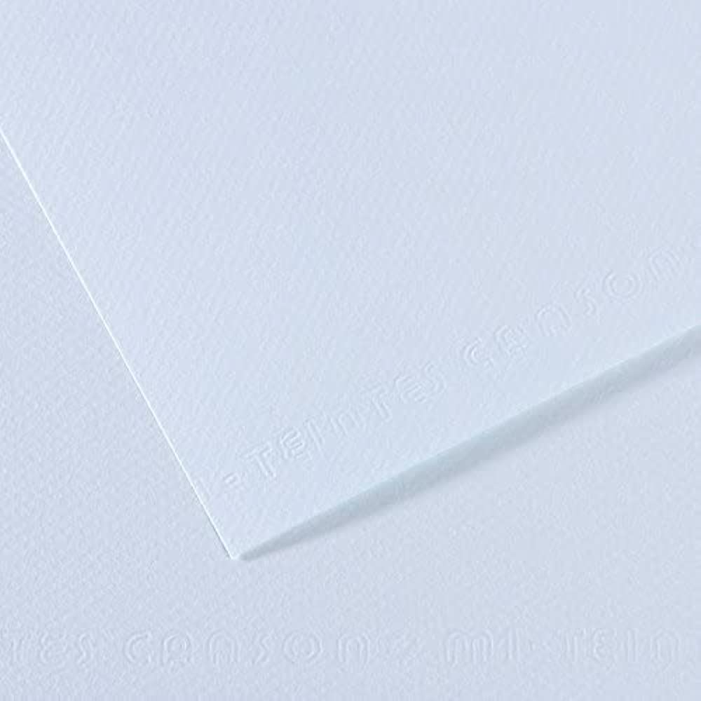 Canson Mi-Teintes Papel de Color de Pulpa Teñida, 160 g/m2, Blanco (White - 335), 221x29,7, Pack de 25 — view 69