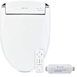 SE600 Swash Electronic Bidet Toilet Seat for Elongated Toilets and SWF44 Swash Bidet Filter Bundle
