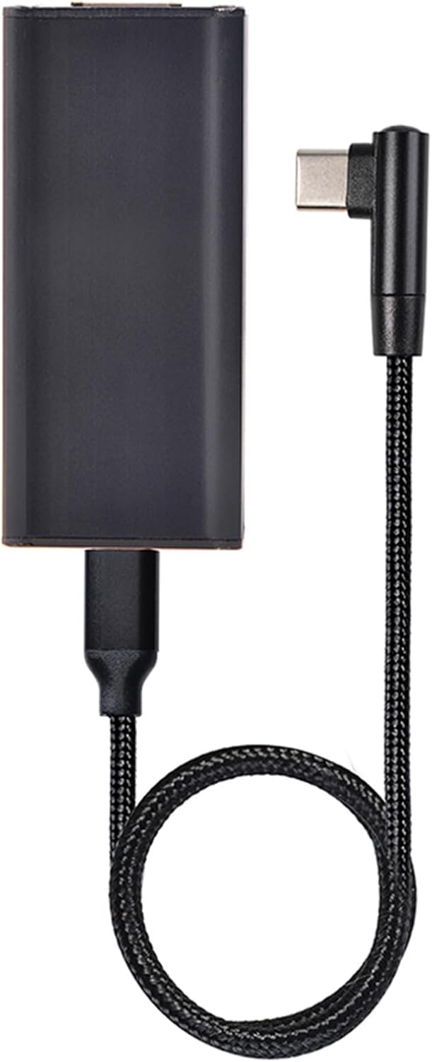 Power Over Ethernet to USB C Converter 10/100Mbps Ethernet Power Over Ethernet USB C Power Supply Networking Transfer Adapter for Tablet Laptops Phone