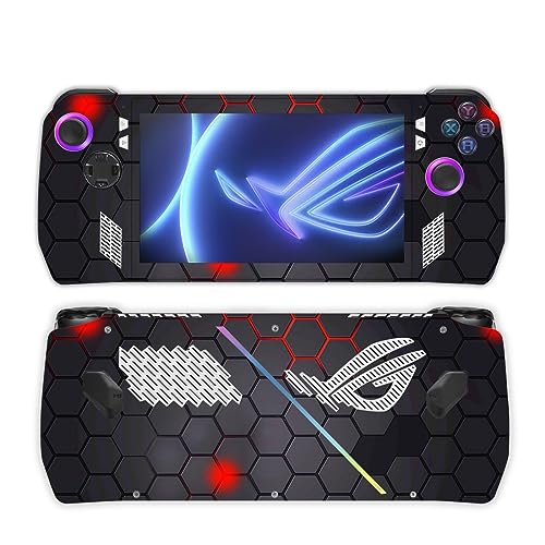 Stickers Cover For Asus Rog Ally Console, Full Protective Skin Decal Set Handheld Gaming Protector Film For Rog Ally Accessories (0124)