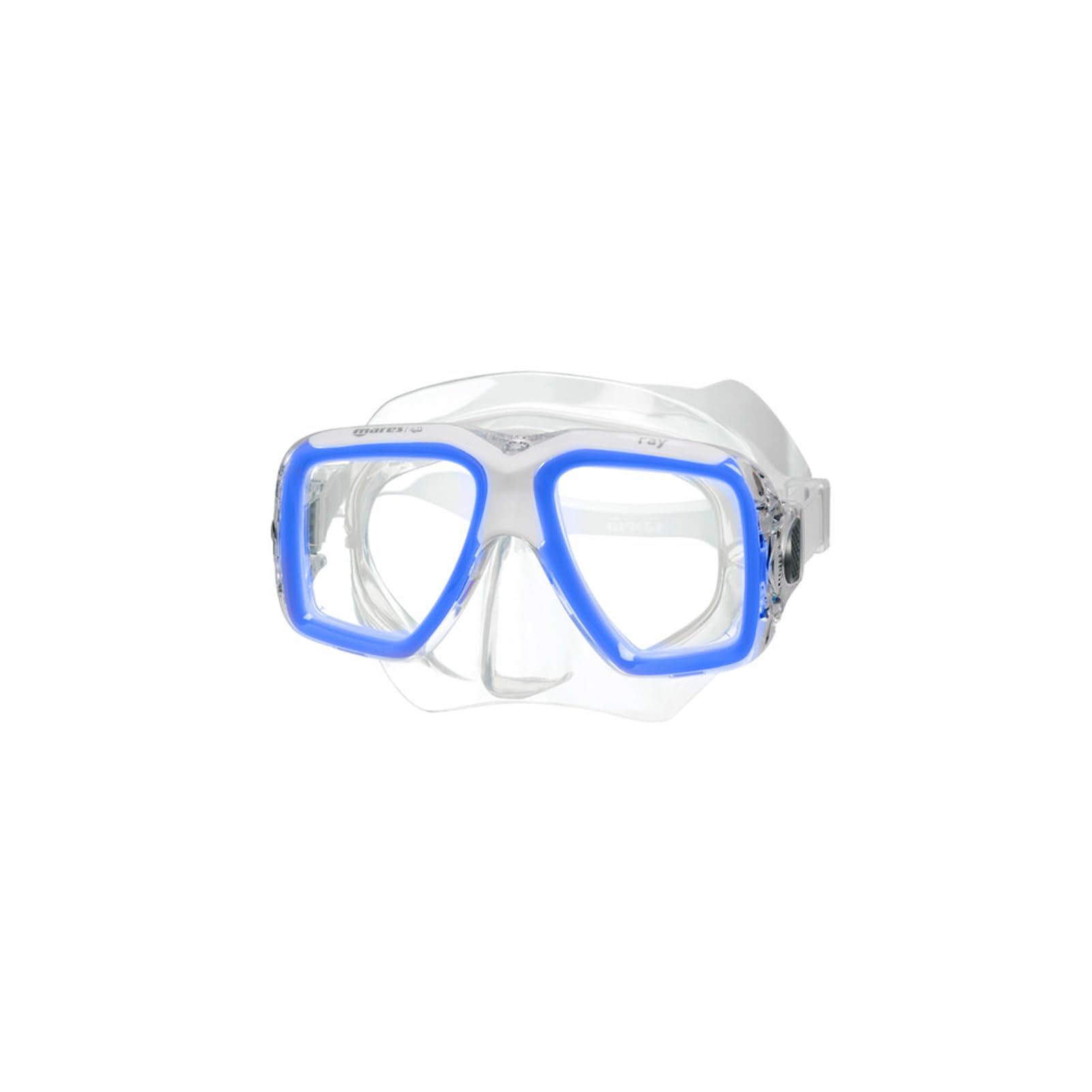 Mares Combo Ray - Set Maschera e boccaglio Adulto, Maschera Ray Personalizzabile, boccaglio bay Semi-Secco in Silicone, Snorkeling e Immersione ricreativac