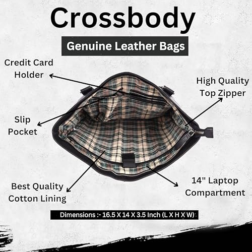 Image of Genuine Leather Tote Bag for Women - Premium Quality, Stylish, and Spacious Handbag for Everyday Use
