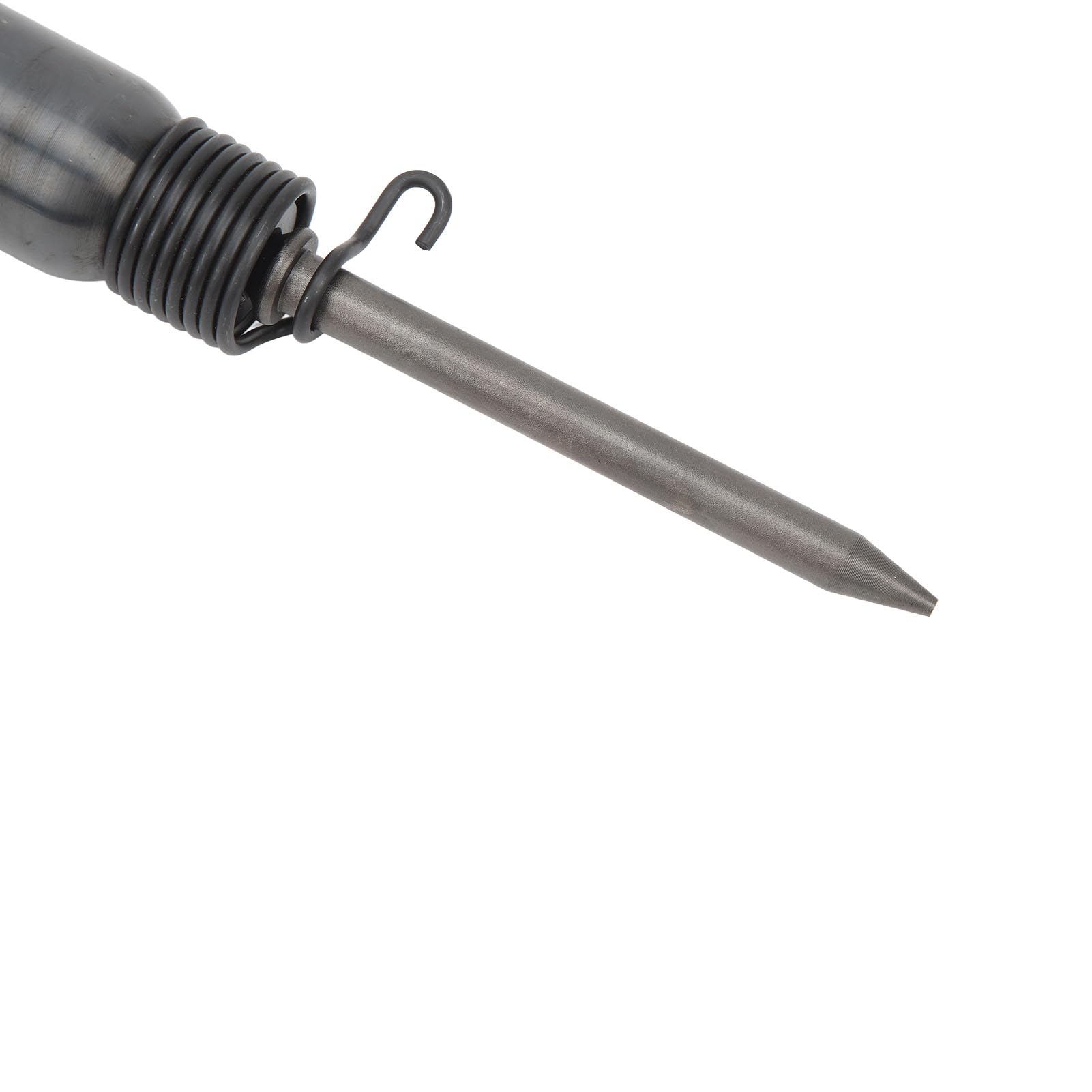 Keenso Kit de Martillo Neumático Herramienta de Martillo Neumático de Aleación de Metal Entrada de Aire de 1 4 Pulgadas Agarre de Reducción de Impacto de 4500 RPM con 4 Cinceles para Reparación de