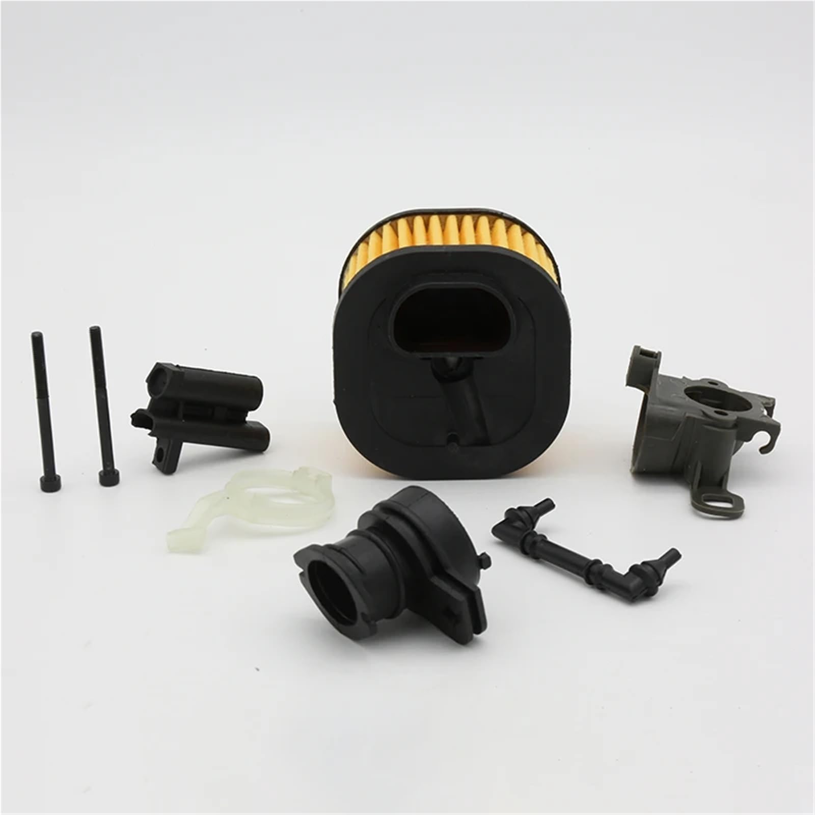 Kit de ojales for soporte de base de montaje de tubo de colector de admisión de filtro de aire, compatible con motosierra de gasolina H-u-s-q-v-a-r-n=A 371 y 372.