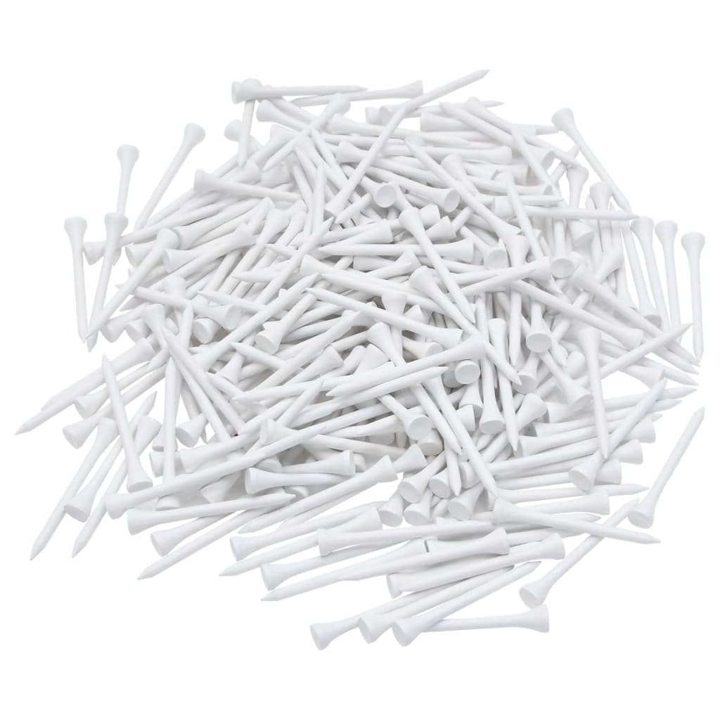 Golf-Tees Stück Bambus langlebig robust für Golfplatz, Training, Turnier, Outdoor, Rasen, Zubehör, unzerbrechlich, für Herren und Damen, ideal für Anfänger und Profis