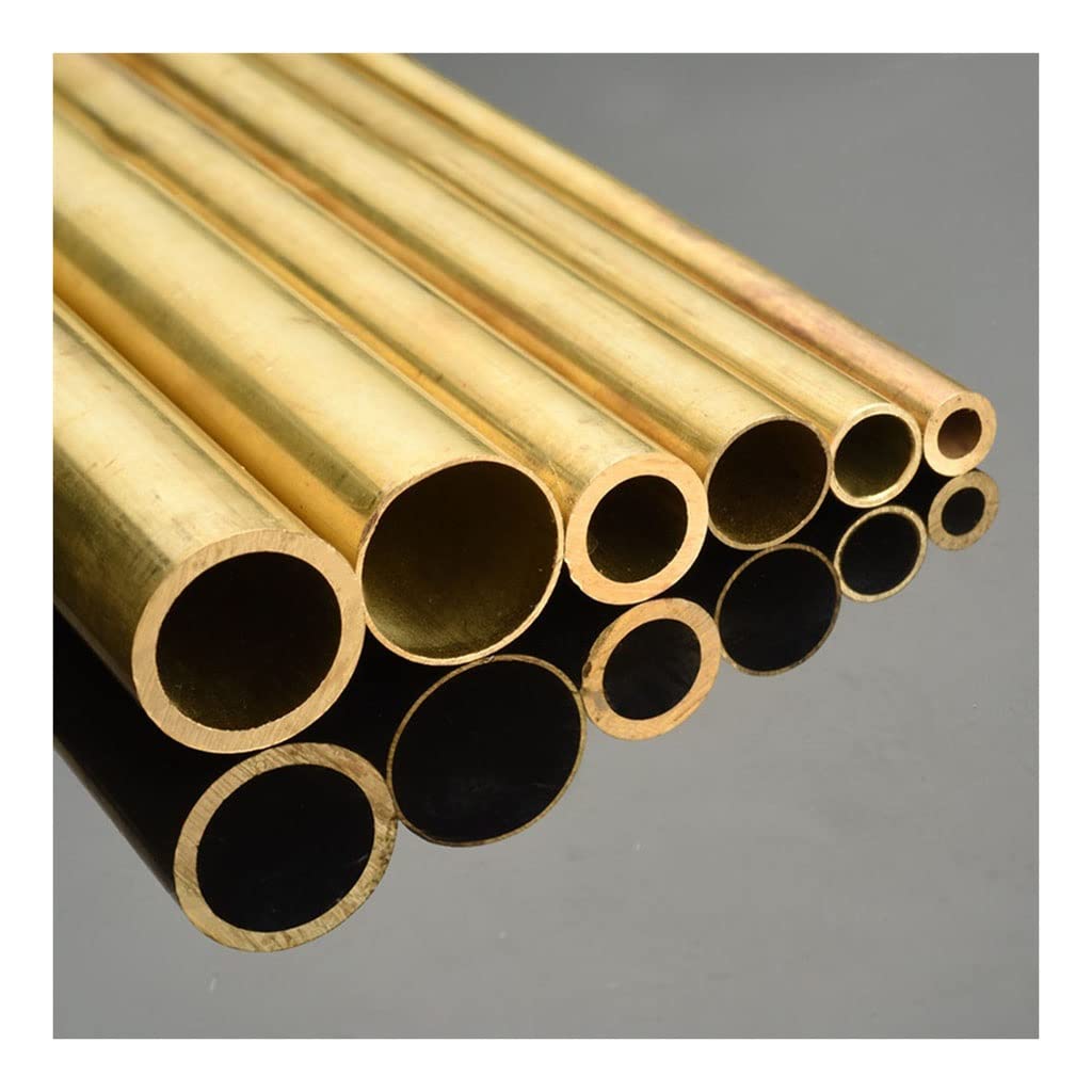 Brass Tube Outer Diameter 3 3.5 4 4.5 5 5.5mm Length 500mm 0.2-1mm Wall Thickness Capillary Copper Tube, Copper Sleeve, 1pcs (Color : 3 * 0.25mm)