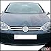 Golf 5 V (szary) chromowany grill chłodnicy/grill listwy 4-częściowe ze stali szlachetnej