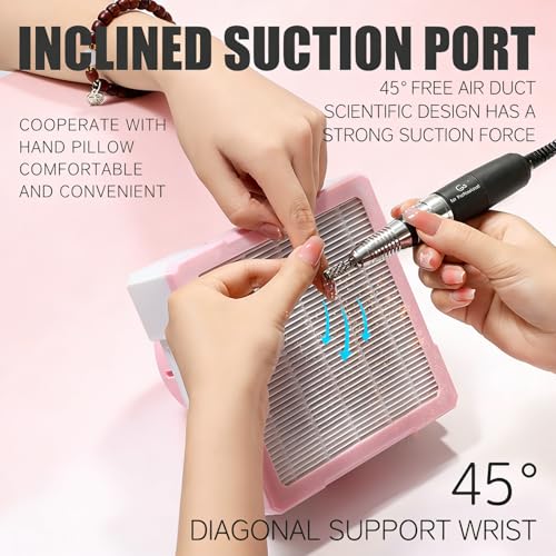 Recolector de polvo para uñas con filtro reutilizable miniatura 2