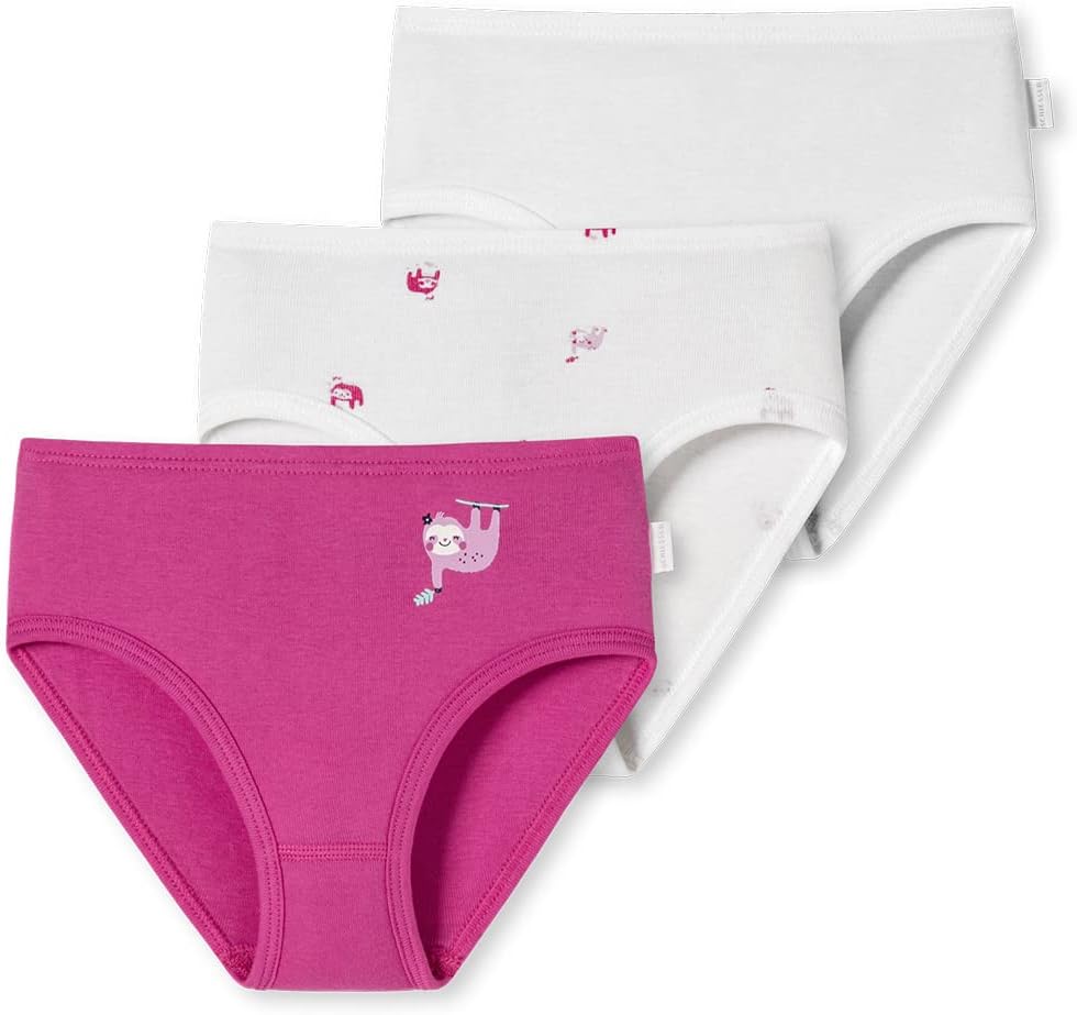 Confezione da 5 slip cuori bambina variante 1 5616500 | Petit Bateau