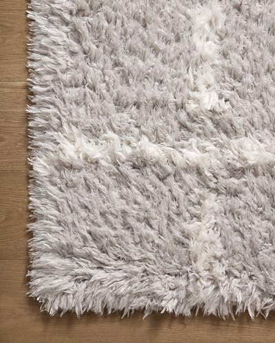 Image of Loloi Angela Rose Amira Silver /Ivory 2'-3 inch x 4'-0 inch Accent Rug
