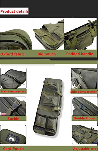 Aytop Rutentasche, Angelrute Tasche Angelgerät Werkzeug Tragetasche Träger Reisetasche Angeln Abdeckung Tasche mit… – Bild 8