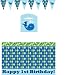 Creative Converting Ocean Preppy Boys First Birthday High Chair Kit