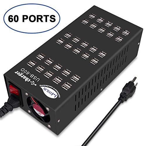 60 Ports USB Charging Station with Intelligent Protection,Multi Port USB Charging Sstation Organizer - //coolthings.us
