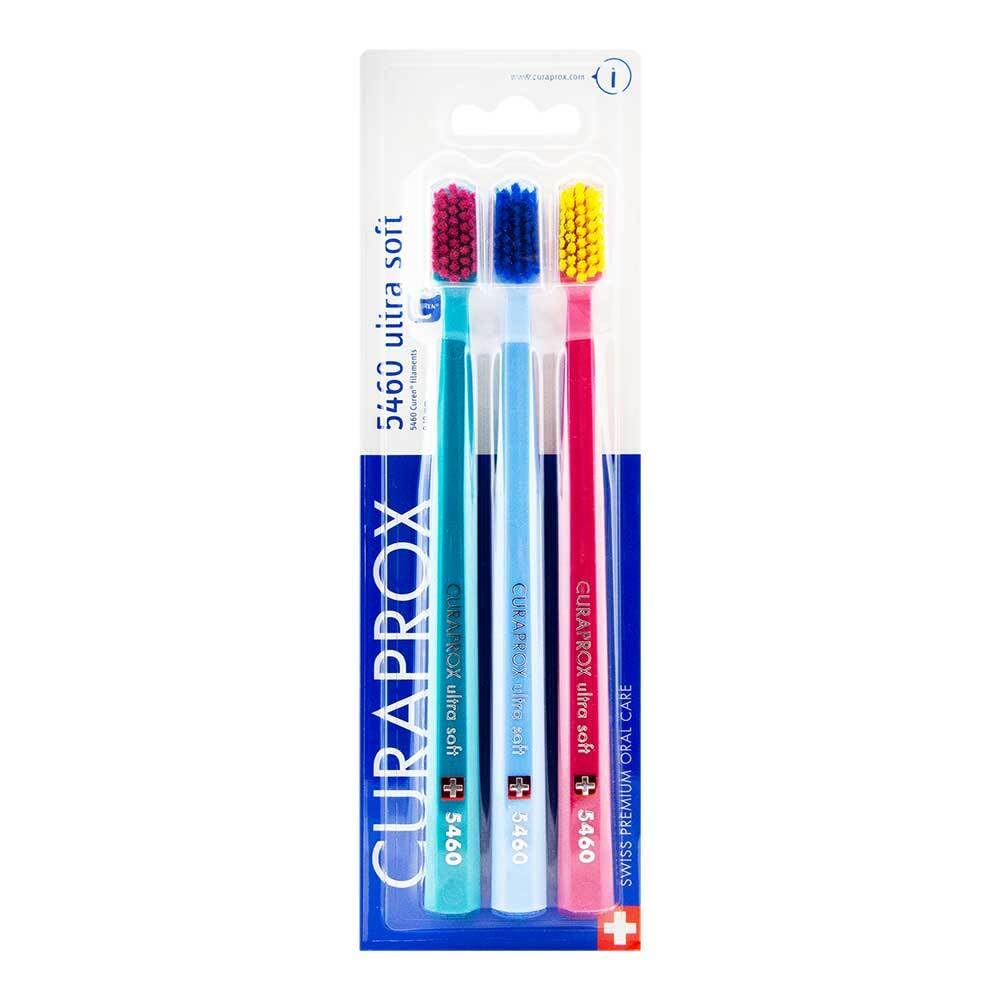 Curaprox 3er Zahnbürste CS 5460 ultra soft, 3 pz Spazzolino da denti