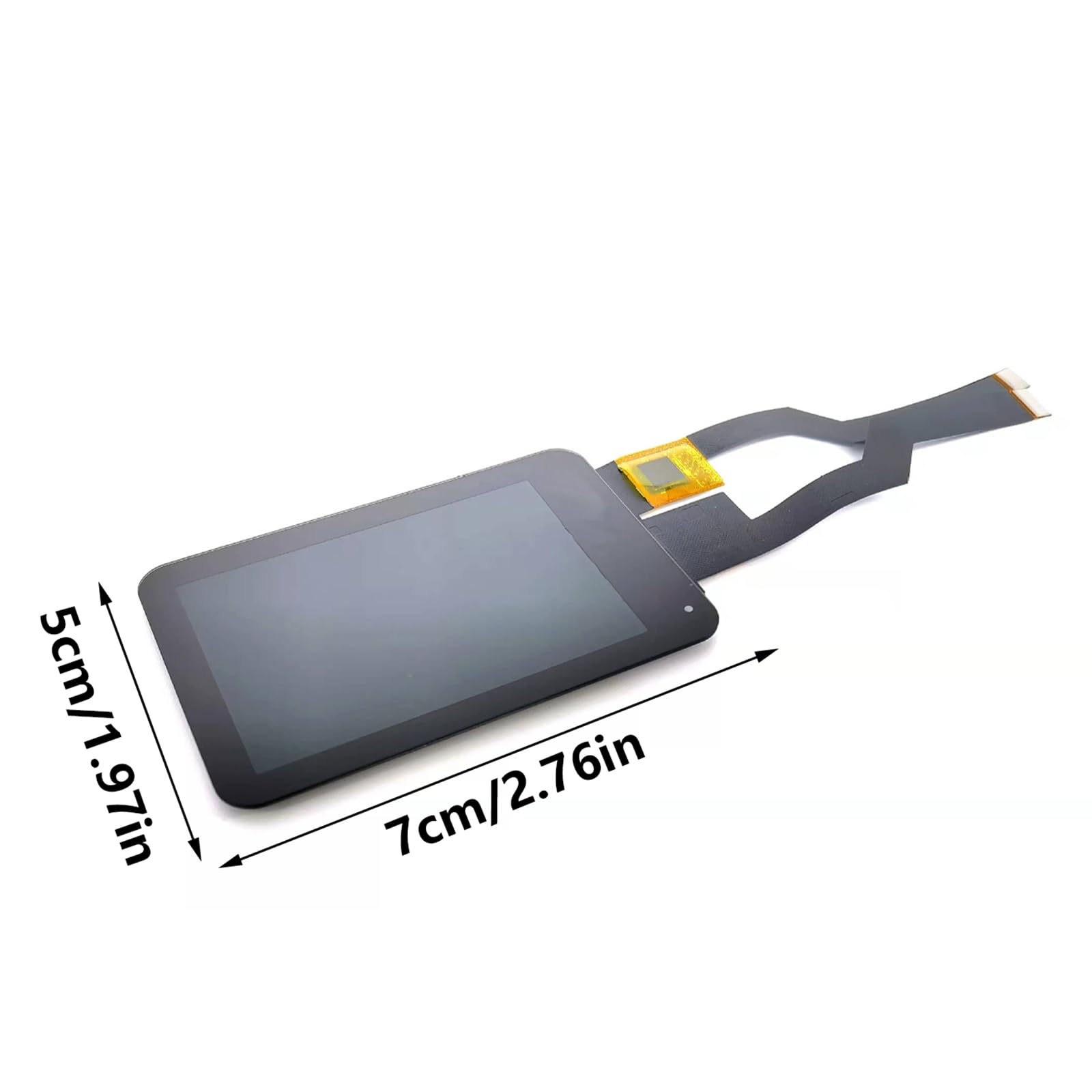 Pantallas táctiles de durabilidad LCD de repuesto para cámara, fácil instalación, pantalla transparente para fotografía de viaje, marco protector LCD
