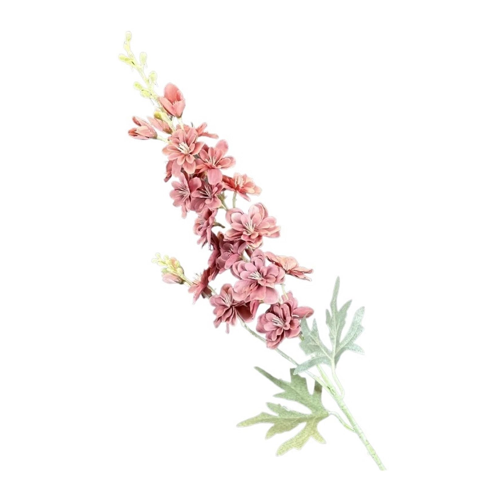 Casetlong 5Pcs Artificial Flowers Wedding Decor Road Guide Floral Home Decorations Party Arrangement(Bean paste color)