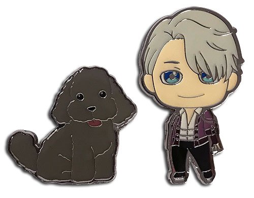 Amazon.co.jp: ユーリ!!! オンアイス ビクター&マッカチン ピン