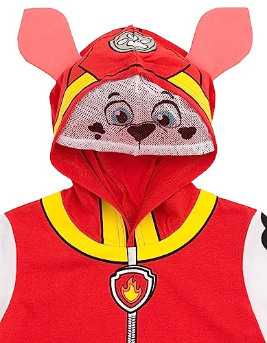 Image of Paw Patrol Chase Skye Rubble Marshall Cosplay T-Shirt and Bike Shorts French Terry Outfit Set Toddler to Big Kid