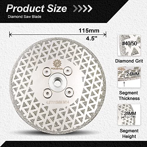 FOCSTOL Diamond Cutting Grinding Disc - Image 2