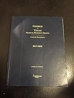 George on Texas Marital Property Rights 1605031151 Book Cover